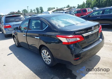 2013 Nissan Sentra S from USA, damaged, VIN 3N1AB7AP3DL743184